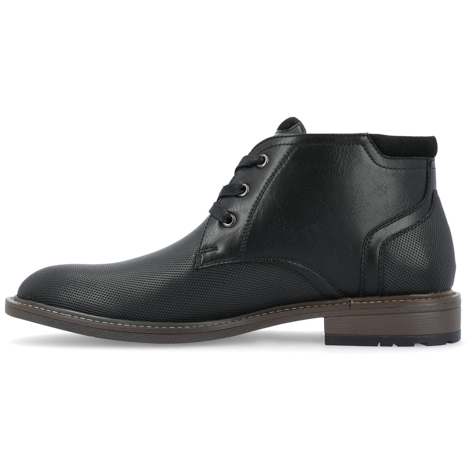Vance Co. Vaughn Lace-up Chukka Boot — US 9 — Size black — Width Regular — Side View